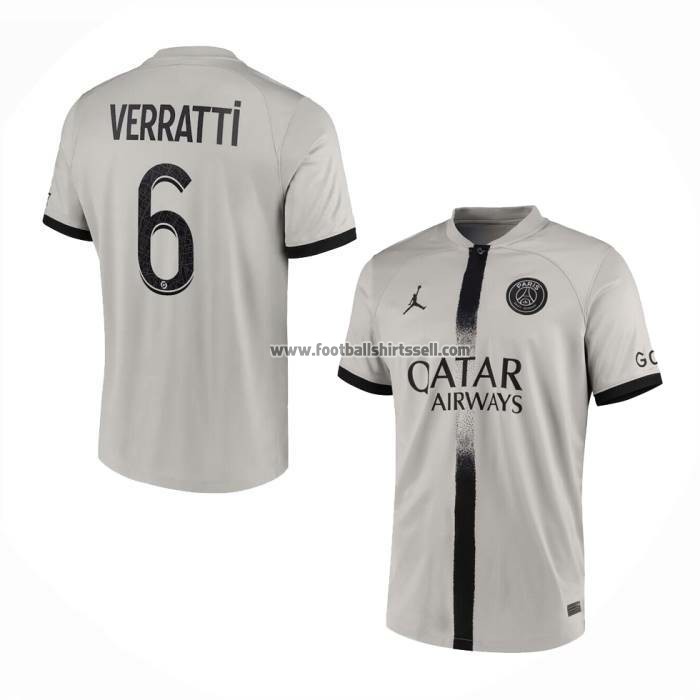 Shirt Paris Saint-Germain Player Verratti Away 2022/23